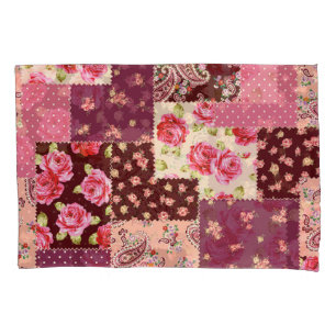 Patchwork Cute Seamless Pattern Pillowcase