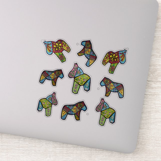 Patchwork Dala Horses (Detail)