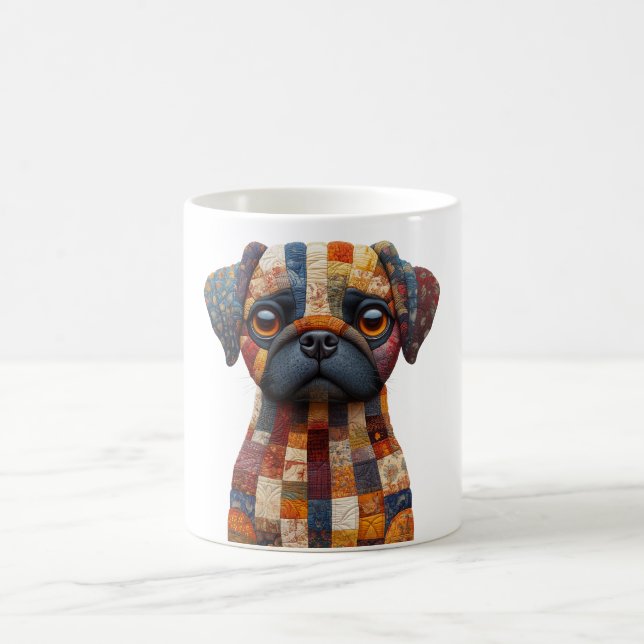 Patchwork Dog Mug (Center)