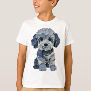 Patchwork Dog T-Shirt