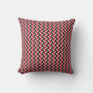 Patchwork Egypt Flag Pattern Cushion