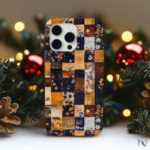 Patchwork Floral Harmony – Bold Artistic  iPhone 15 Pro Max Case
