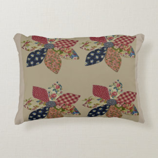 "Patchwork Flower" Decorative Cushion
