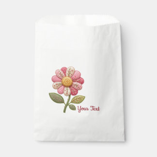 Patchwork Flower in Country Style Favour Bag