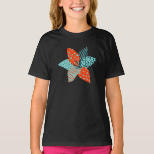 Patchwork Flower Summer Kids Girls T-Shirt