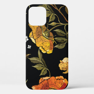 Patchwork Gentle: Hand Drawing Design iPhone 12 Case