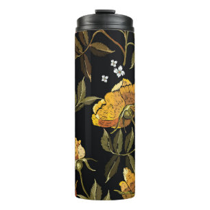 Patchwork Gentle: Hand Drawing Design Thermal Tumbler