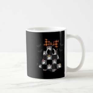 Patchwork Ghost Halloween Vintage Quilt Ghost Soky Coffee Mug