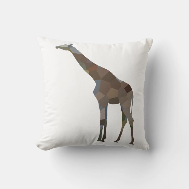 Patchwork Giraffe Cushion (Front)