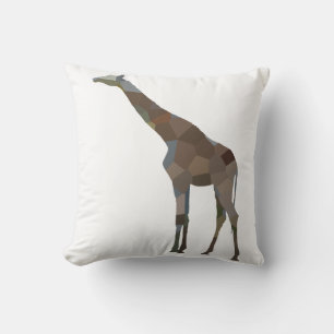 Patchwork Giraffe Cushion