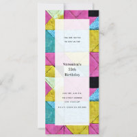 Patchwork Inspired Generic All Purpose Party