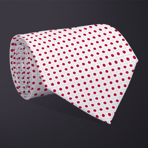 Patchwork Japan Flag Pattern Tie
