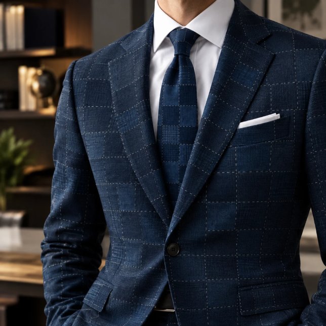 Patchwork Japanese Boro (textile) Style Tie (Creator Uploaded)