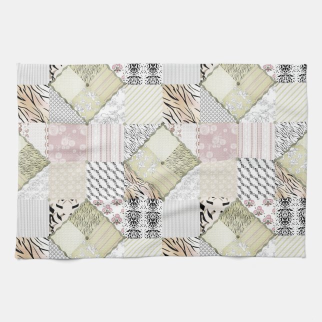 Patchwork Kitchen Towel (Horizontal)