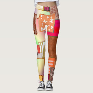 Patchwork Leggings