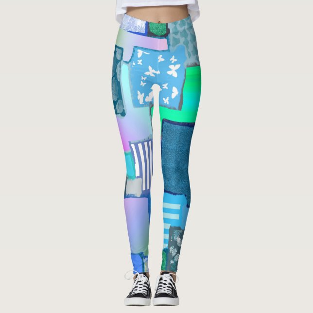 Patchwork Leggings (Front)