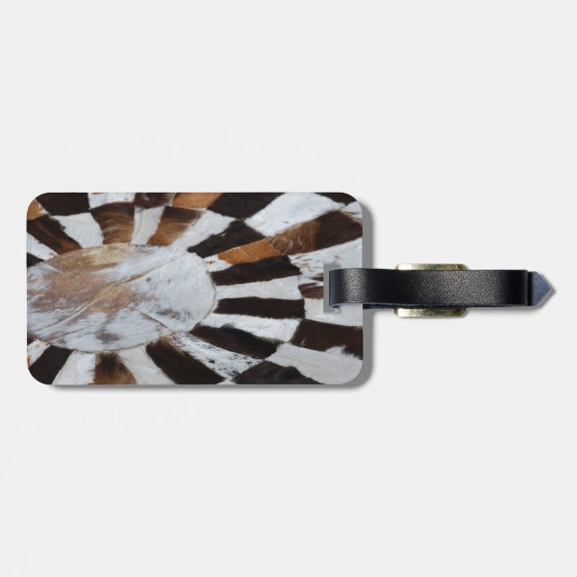 Patchwork Luggage Tag (Back Horizontal)