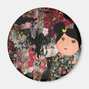 Patchwork Momiji Magnet