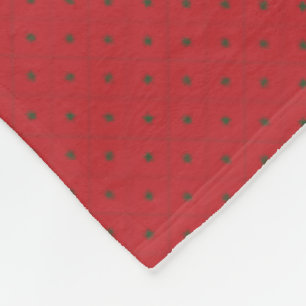 Patchwork Morocco Flag Pattern Fleece Blanket