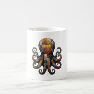 Patchwork Octopus Mug