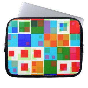 Patchwork Of Colour Laptop Sleeve