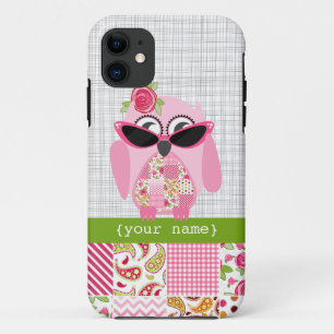 Patchwork Owl iPhone 5 Case