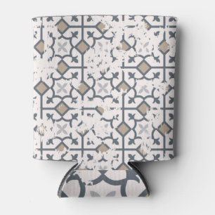 Patchwork Past: Vintage Attrition Effect Can Cooler