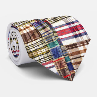 Patchwork Plaid / Tartan Tie