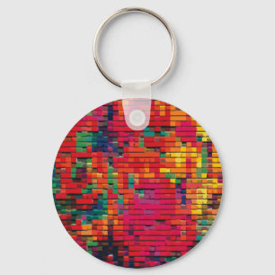 Patchwork Quilt #1 Key Ring