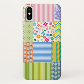 Patchwork Quilt iPhone X Case