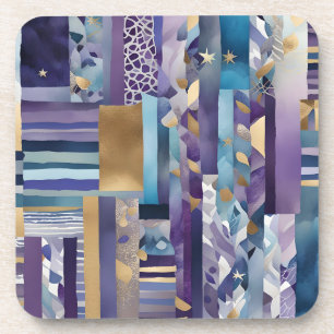 patchwork quilt coaster
