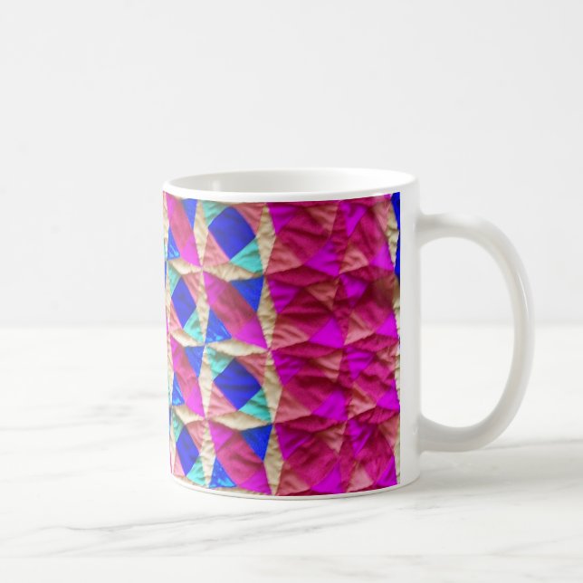 'Patchwork Quilt' Coffee Mug (Right)