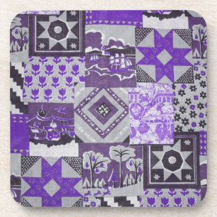 Patchwork Quilt Cork Coaster
