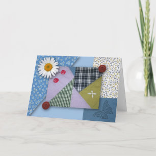 Patchwork Quilt Note Card
