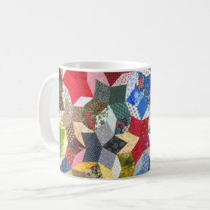 Patchwork Quilt Pattern Coffee Mug