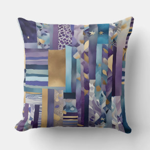 patchwork quilt pillow