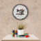 Patchwork Quilt Sewing Machine Wall Clock
