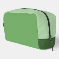 Patchwork Shades of Green Travel ToiletryBag
