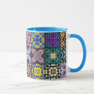 Patchwork Squares Mug