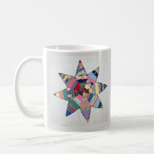 Patchwork star mug