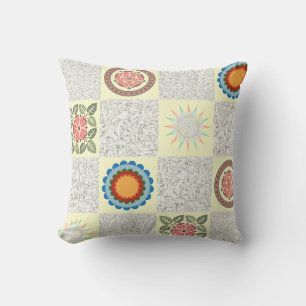 Patchwork Throw Pillow