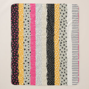 Patchwork Tiles: Versatile Seamless Design. Sherpa Blanket