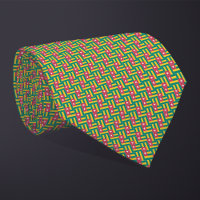 Patchwork Togo Flag Pattern