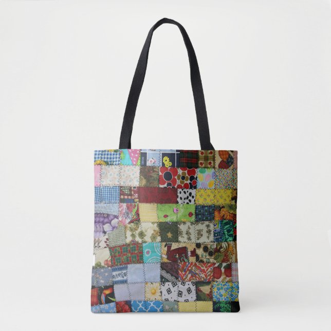 PATCHWORK TOTE BAG (Front)