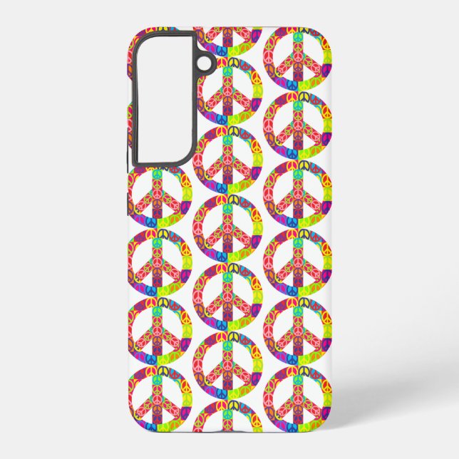 Patchy Peace Samsung Galaxy S22+ Case (Back)