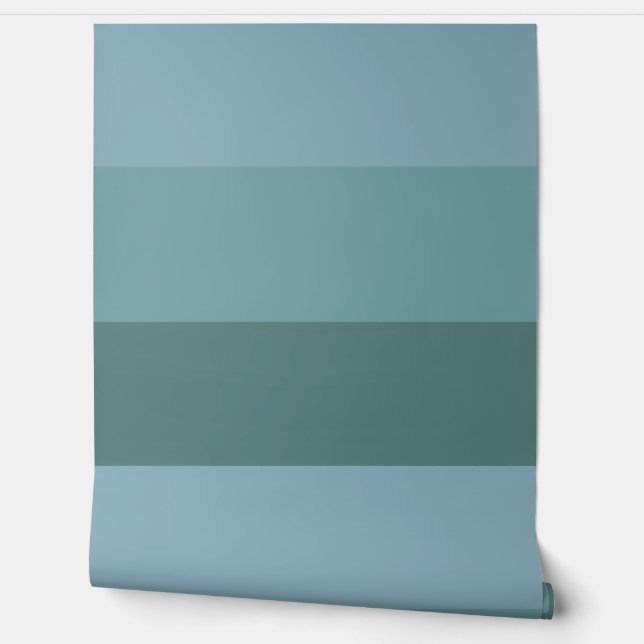 Patel Blue Stripes  Wallpaper (Unrolling)