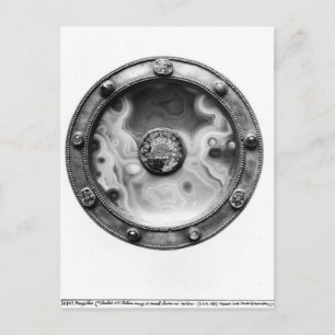 Paten with a medallion depicting the Last Postcard