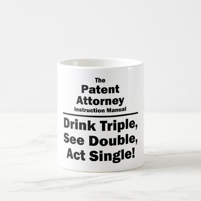 patent attorney coffee mug (Center)
