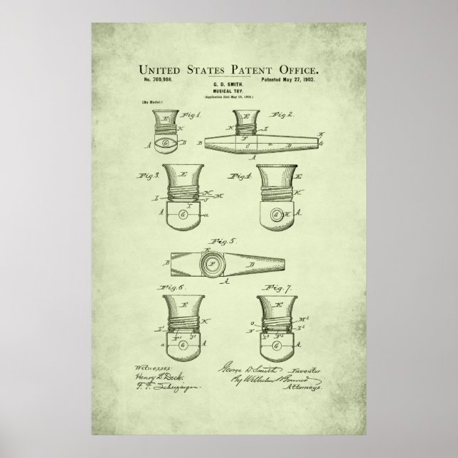 Patent - Kazoo - Poster (Front)