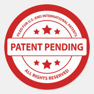 Patent Pending Sticker